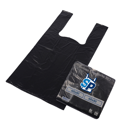 Bolsa camiseta negra